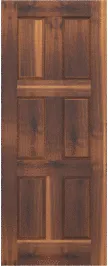 Raised Panel Biltmore Walnut Doors